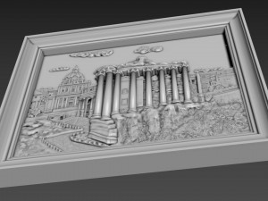 Wall Panno Model 3D