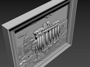 Wall Panno Model 3D