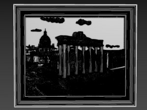 Wall Panno Model 3D