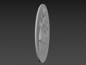St Martyrs Faith Hope and Love and their mother Sophia 3D Model
