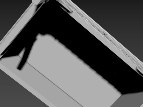 Classic table 3D Model