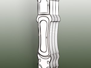 clock Modello 3D