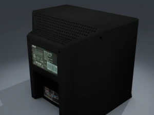 crt television 3D Model