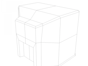crt television 3D Model