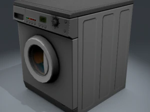 &ccedil;amaşır makinesi 3D Model