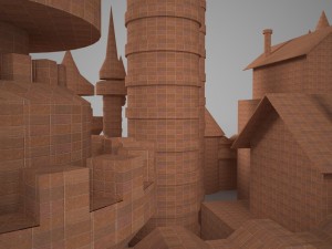 fantasy castle 3D Model