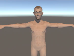 zabawny starzec Model 3D