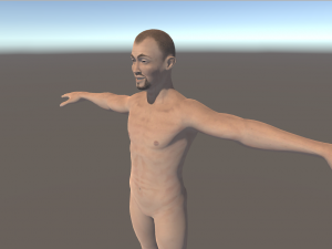 funny old man Modello 3D