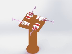 swivel vice gang Modelo 3D