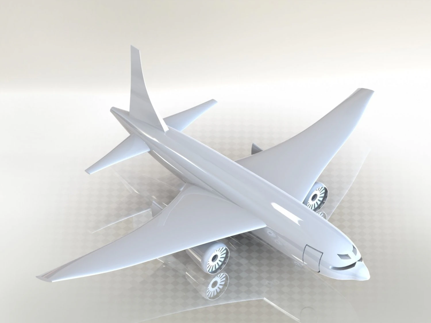 airplane 3D Model .c4d .max .obj .3ds .fbx .stl .blend