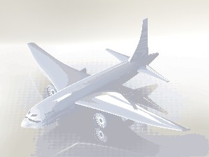 airplane 3Dモデル