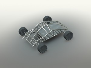dirt car Modèle 3D