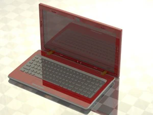 ordinateur portable Modèle 3D