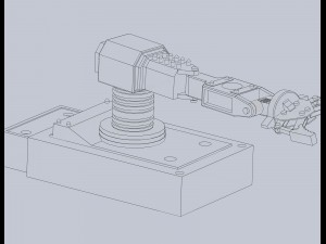 robot hand 3D 모델