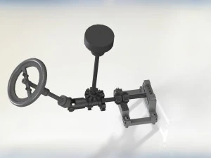 steering mechnism 3D Model