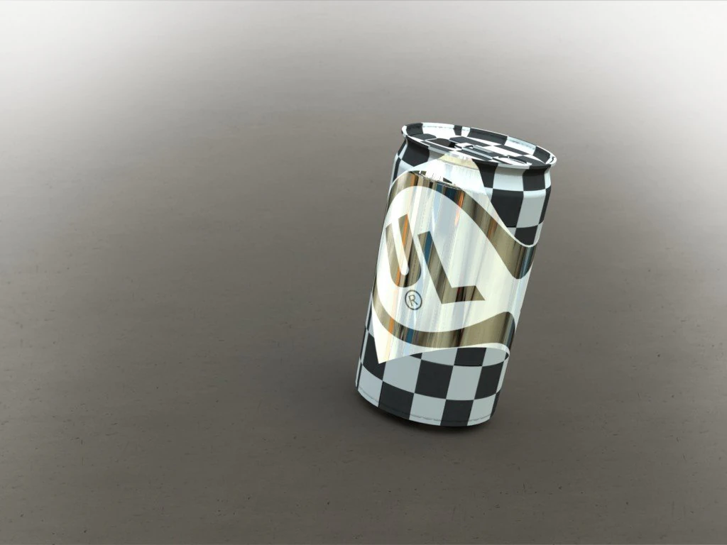 cold drink can 3D Model .c4d .max .obj .3ds .fbx .stl .blend