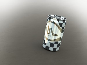 cold drink can 3D Model