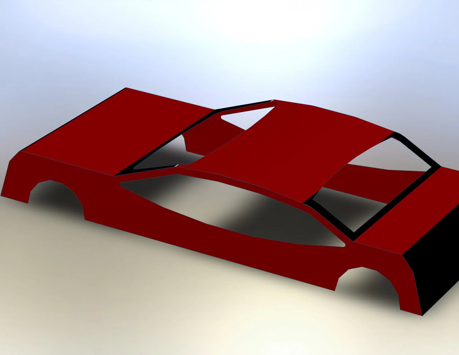 car body 3D Model .c4d .max .obj .3ds .fbx .stl .blend 