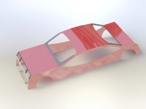 car body Modèle 3D
