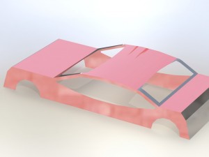 car body Modèle 3D