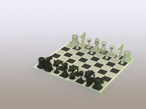 chessboard Modèle 3D