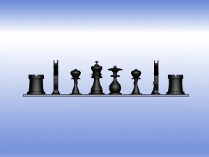 chessboard 3D Model