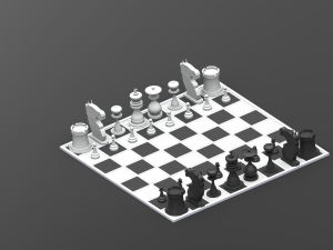 chessboard Modèle 3D