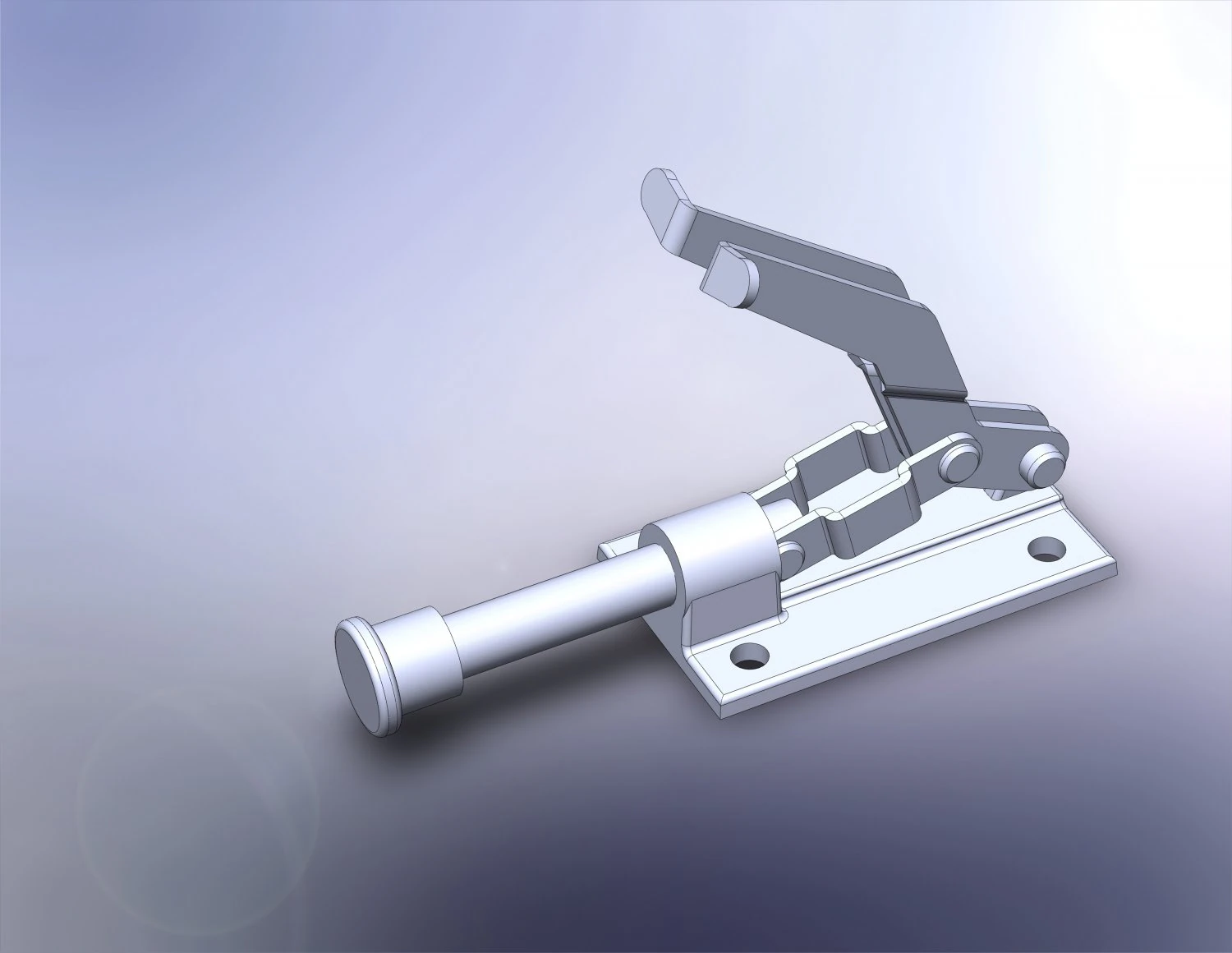 mechanical clamp 3D Model .c4d .max .obj .3ds .fbx .stl .blend 