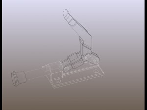mechanical clamp 3D Model