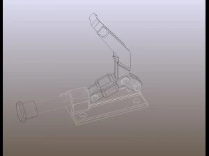 mechanical clamp 3D Model