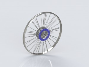 bicycle wheel rim 3D मॉडल