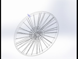 bicycle wheel rim Model 3D