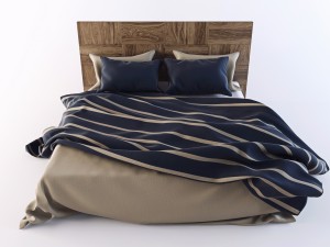 bed linen 3D Model