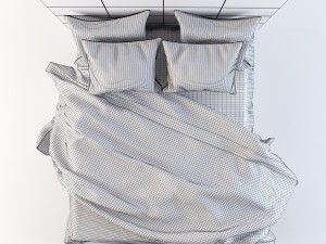 bed linen Modèle 3D