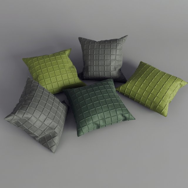 pillows Modelo 3D .c4d .max .obj .3ds .fbx .stl .blend 