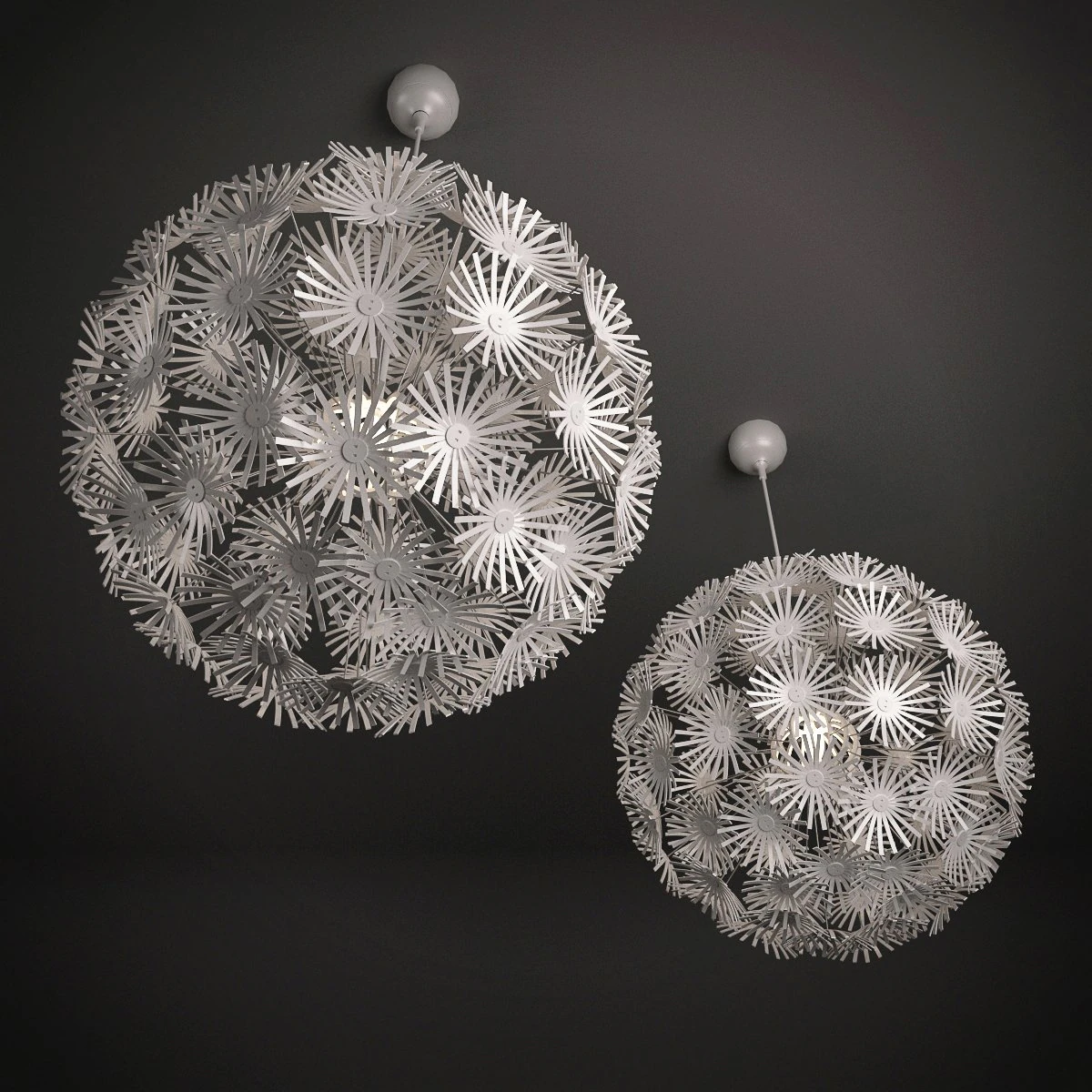 maskros light 3D Model .c4d .max .obj .3ds .fbx .stl .blend 