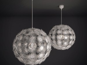 maskros light Model 3D