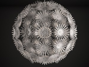 maskros light Model 3D