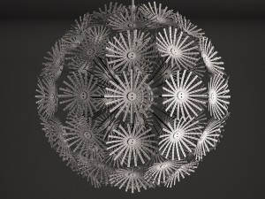 maskros light Model 3D
