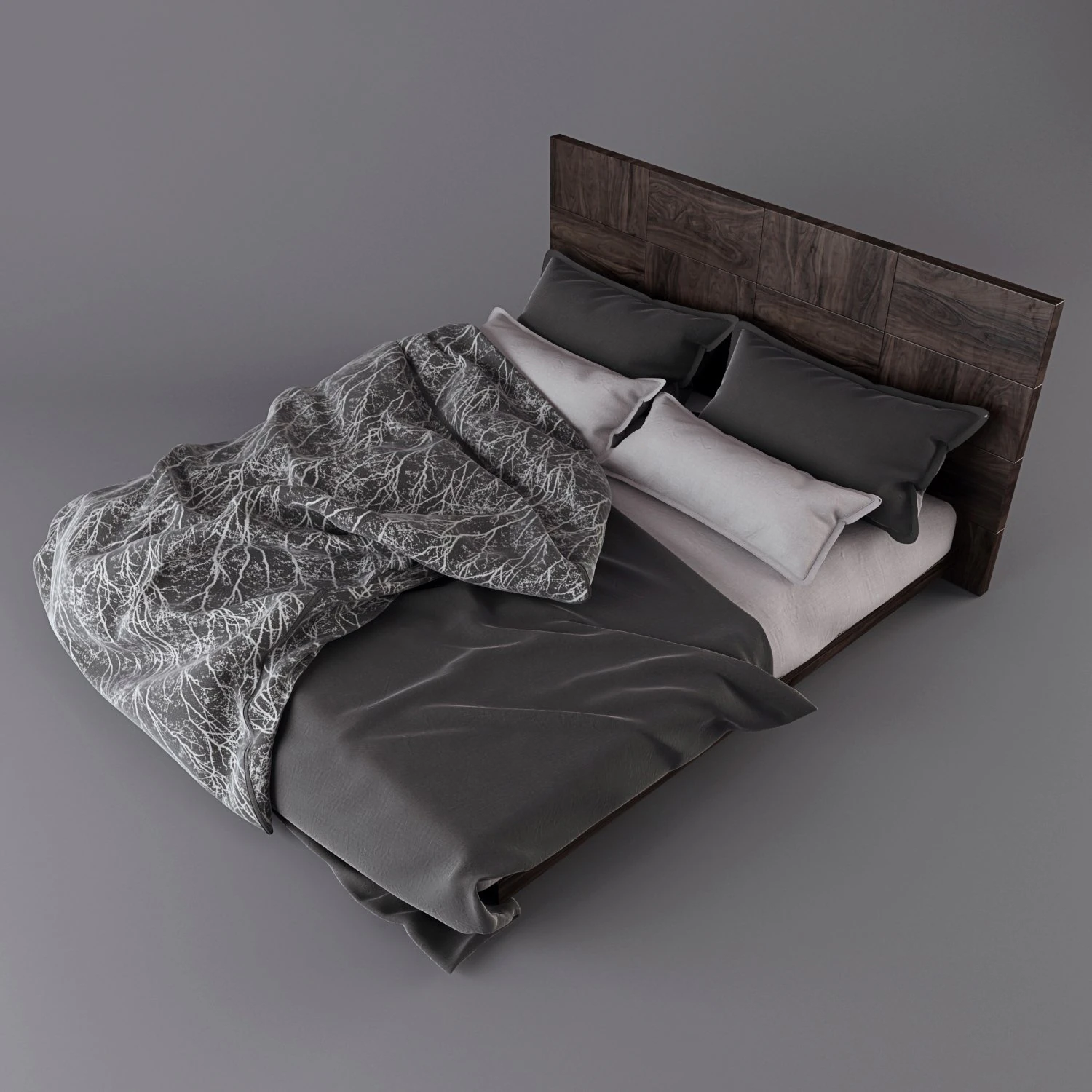 roupa de cama Modelo 3D .c4d .max .obj .3ds .fbx .stl .blend 