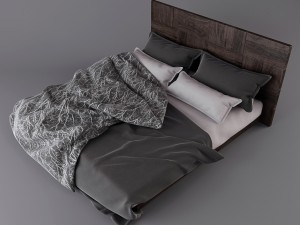 bed clothing 3D Model