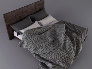 bed clothing 3D Модель