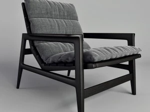 poltrona ipanema Modelo 3D