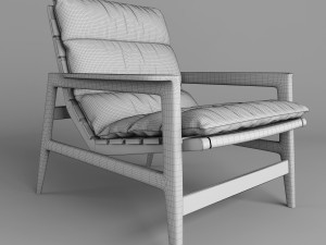 ipanema armchair Modelo 3D