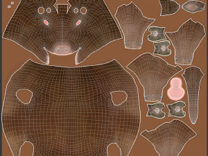 Cattle bull cow buffalo Modelo 3D