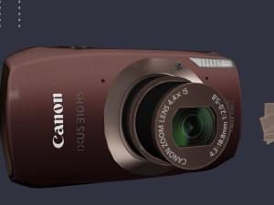 Canon Camera Low-poly 3D Models