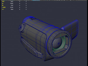 DV camera photography video recorder 3D 模型
