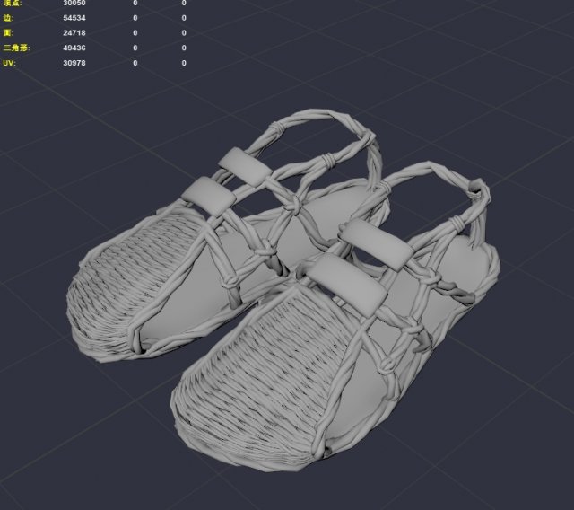 Woven straw sandals discount