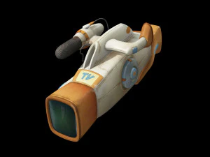 CartoonCamera video recorder Camera 3D Model