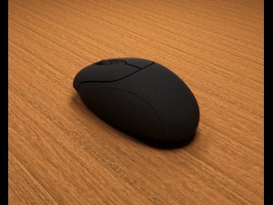 computer mouse 3D मॉडल
